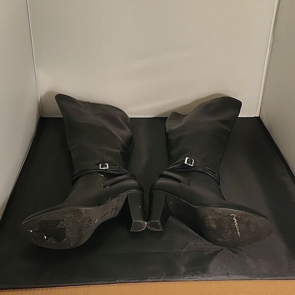 GIANI B BERNINI MEMORY FOAM LONG OVER THE KNEE LENGTH BOOTS - Picture 14 of 16